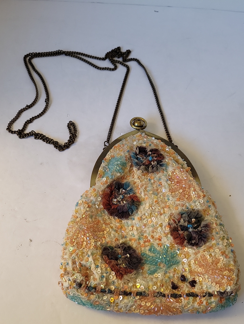 Y2K Vintage Style Beaded Bohemian Bag